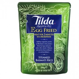 Tilda Steamed Basmati Rice - Egg-Fried Tilda Steamed Basmati Rice - Egg-Fried
