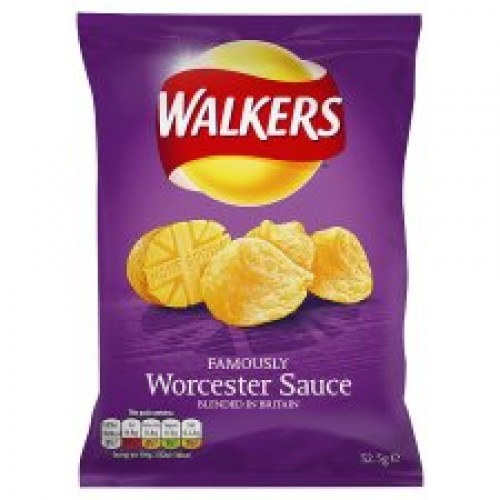 Walkers Worcester Sauce Crisps