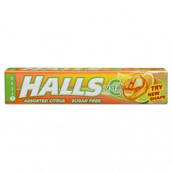 Halls Mentholyptus Citrus Sugar Free
